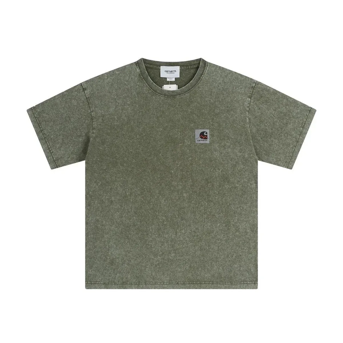 Carhartt Carhartt Washed Green T-Shirt Green - 1