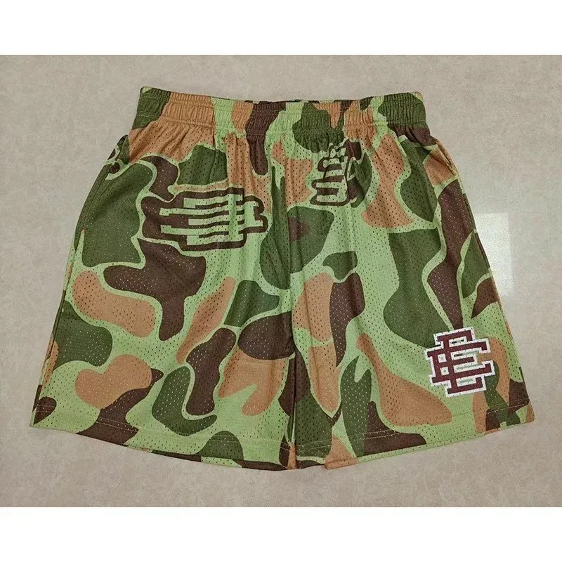 Other Camo Mesh Shorts with Embroidered Logo Multicolor - 1