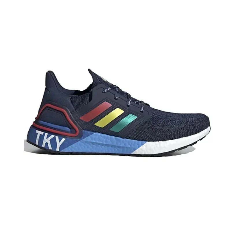 Adidas Adidas UltraBOOST Rainbow Stripe Sneakers Navy