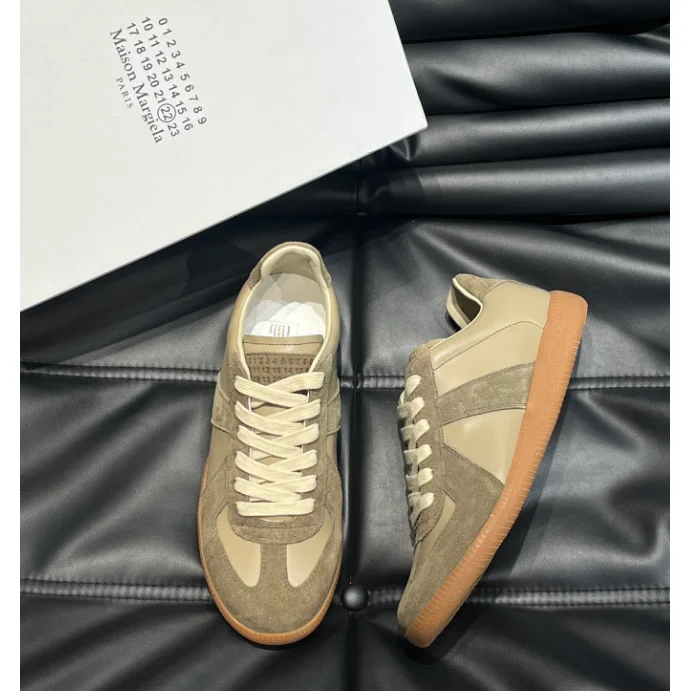 Maison Margiela Maison Margiela Replica Beige Low Sneakers Beige - 1