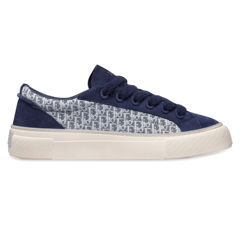 Dior Dior Lady Dior Blue & White Sneakers Blue - 1
