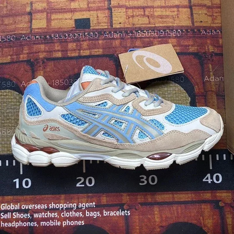 ASICS ASICS Gel-Kayano Blue & Beige Sneakers Blue - 1