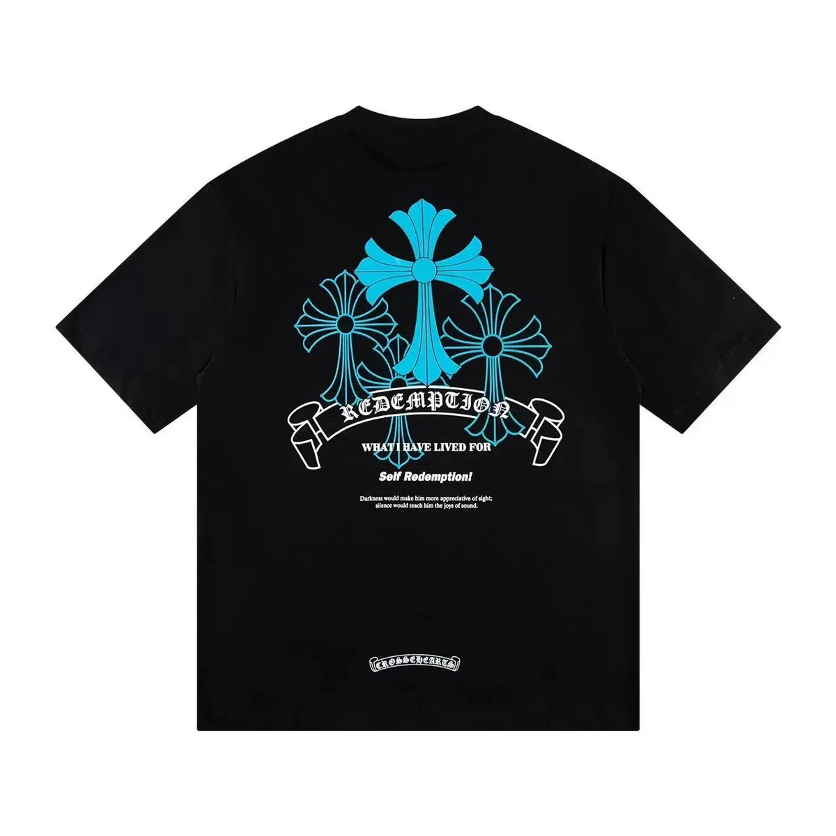 Chrome Hearts Chrome Hearts Redemption Cross Black T-Shirt Black - 1