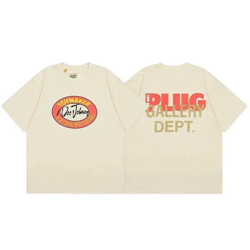 Gallery Dept. Gallery Dept. Doe Johnson T-Shirt Cream Cream - 1