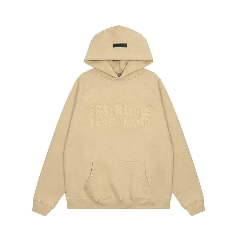 Fear of God Fear of God Essentials Beige Hoodie Beige - 1