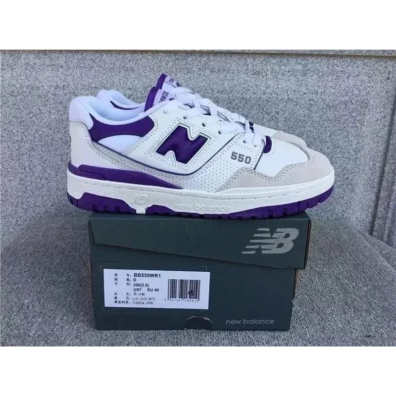 New Balance New Balance 550 Purple/White Sneakers Purple - 1