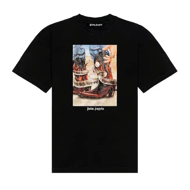 Palm Angels Palm Angels Bear Black T-Shirt Black - 1