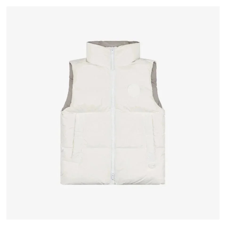 The North Face White Quilted Puffer Vest White - 1