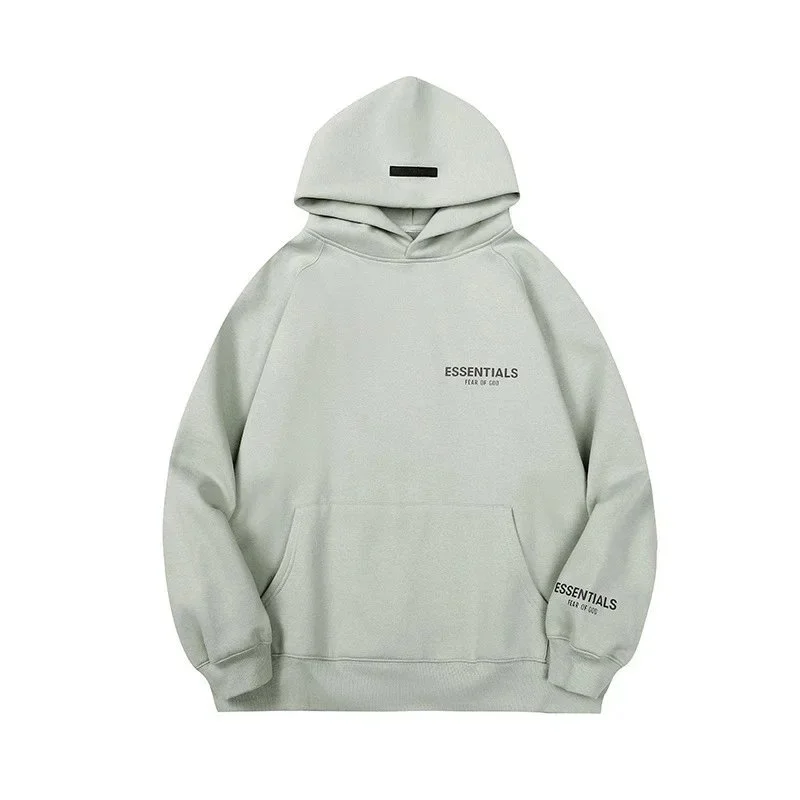 Fear of God Fear of God Essentials Light Grey Hoodie Grey - 1