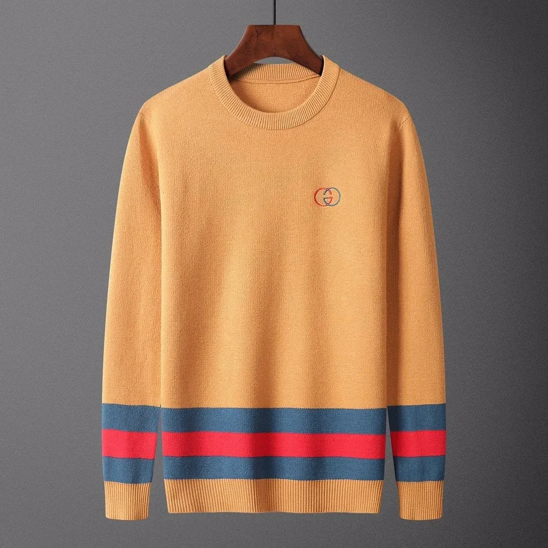 Gucci Gucci Orange GG Logo Knit Sweater Orange - 1