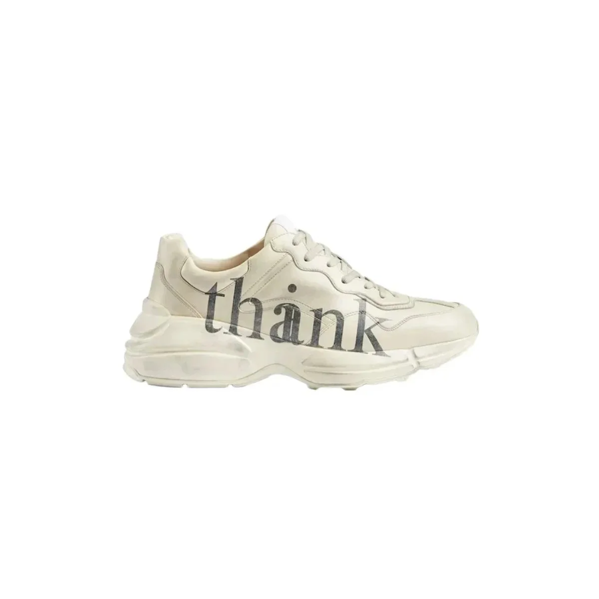 Gucci Gucci Rhyton 'think' White Sneakers White - 1