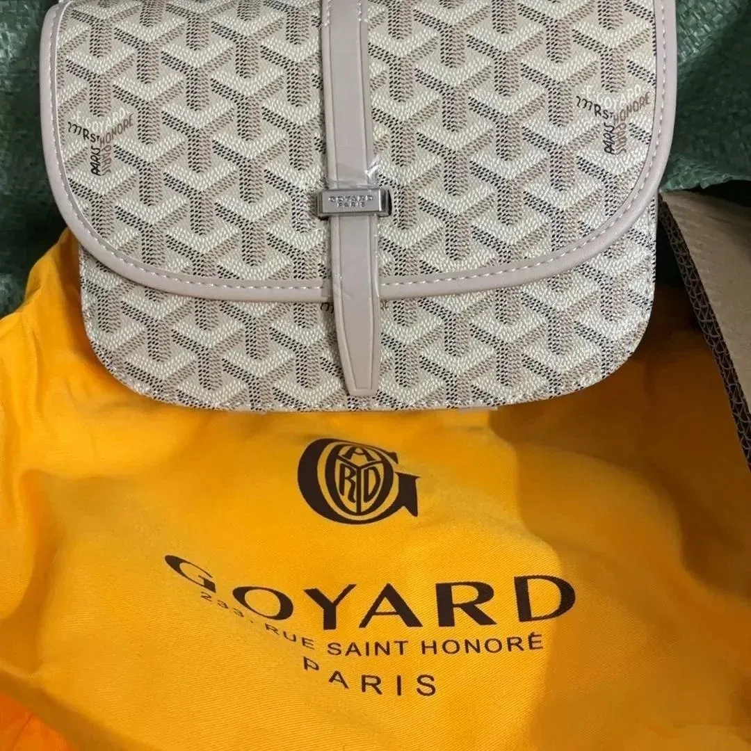 Goyard Goyard Saint Louis Beige Canvas Bag Beige - 1
