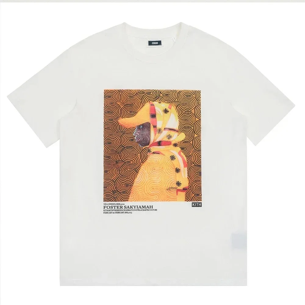 Kith Kith Foster Sakyiamah White T-Shirt White - 1