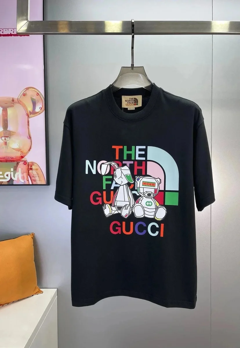 Gucci Gucci The North Face Black T-Shirt Black - 1