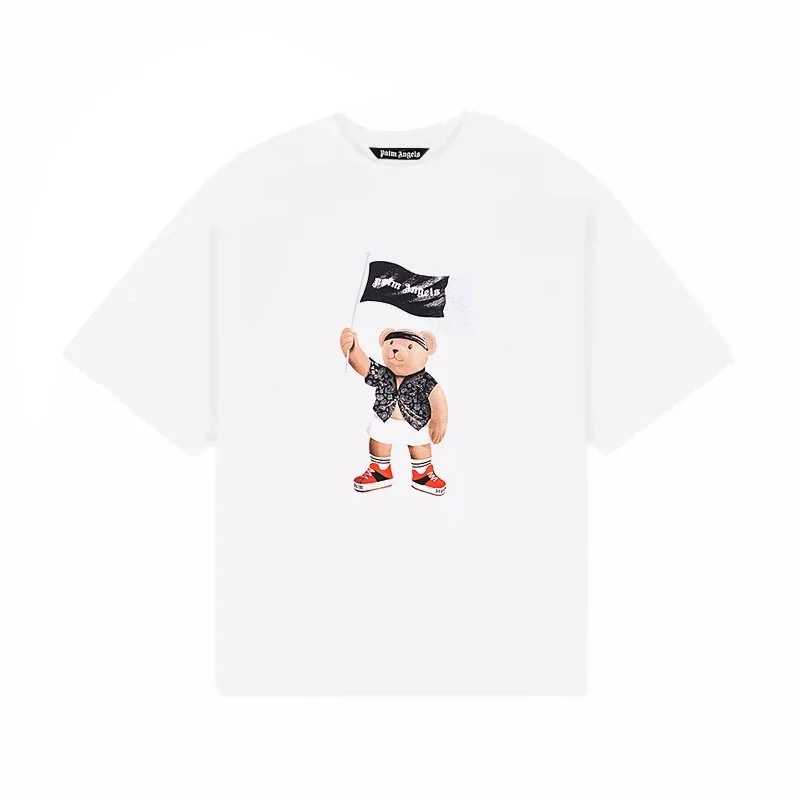 Palm Angels Palm Angels Bear White T-Shirt White - 1