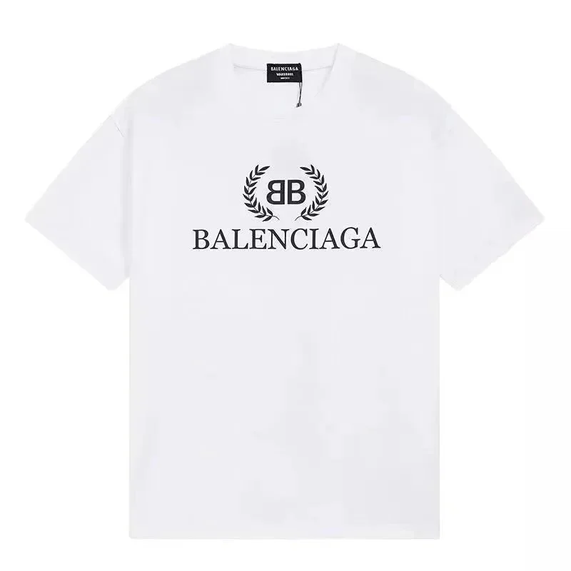Balenciaga Balenciaga BB Logo White T-Shirt White - 1