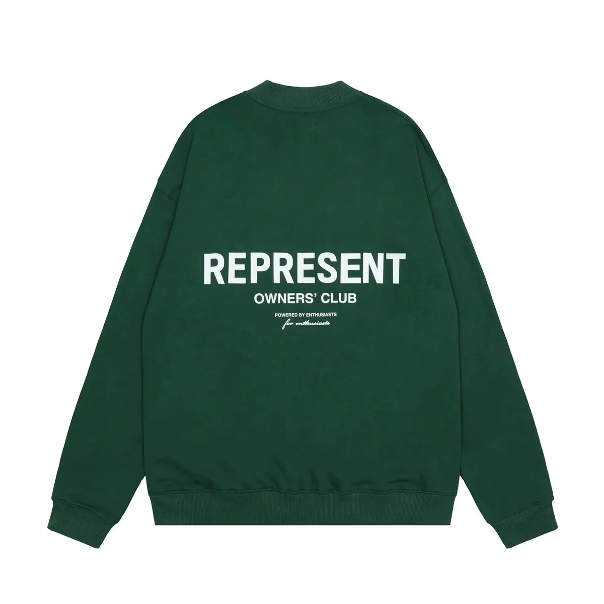Represent Represent Owners Club Green Crewneck Sweatshirt Green - 1