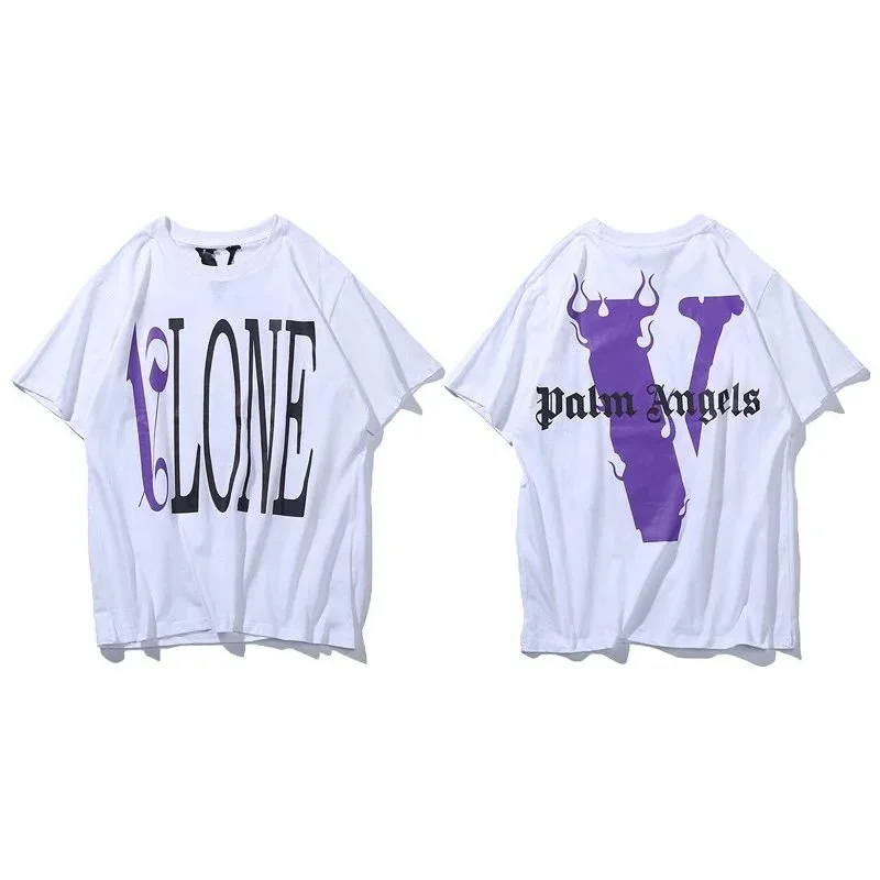 VLONE VLONE Clone Palm Angels White T-Shirt White - 1