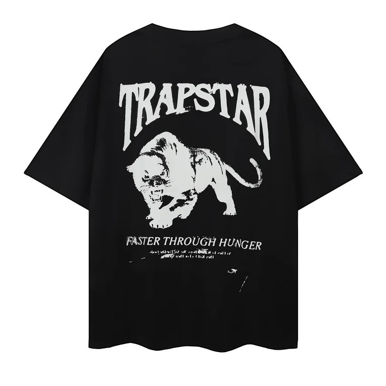 Trapstar Trapstar Faster Through Hunger Black T-Shirt Black - 1