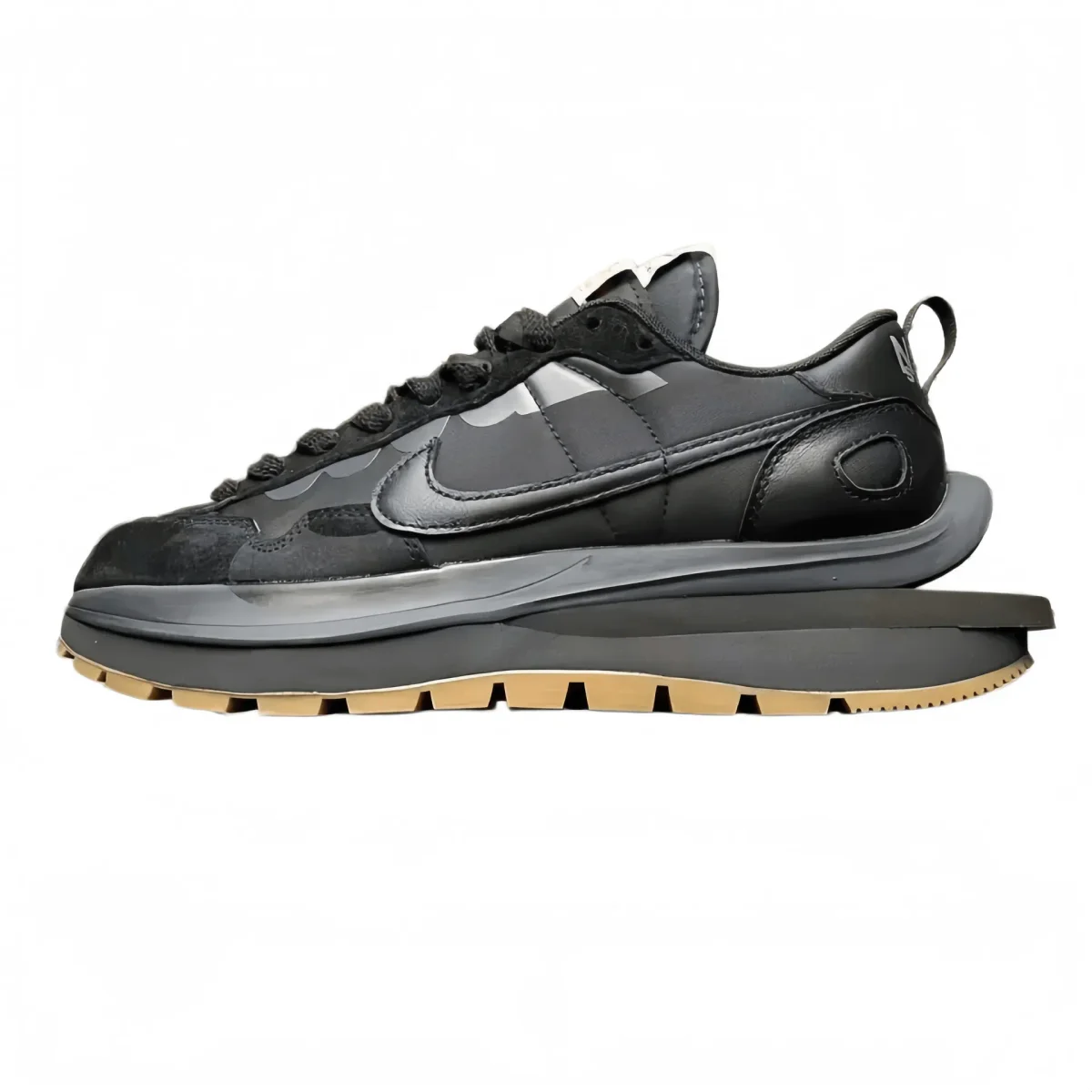 Nike Nike Sacai x VaporWaffle Black Grey Sneakers Black - 1