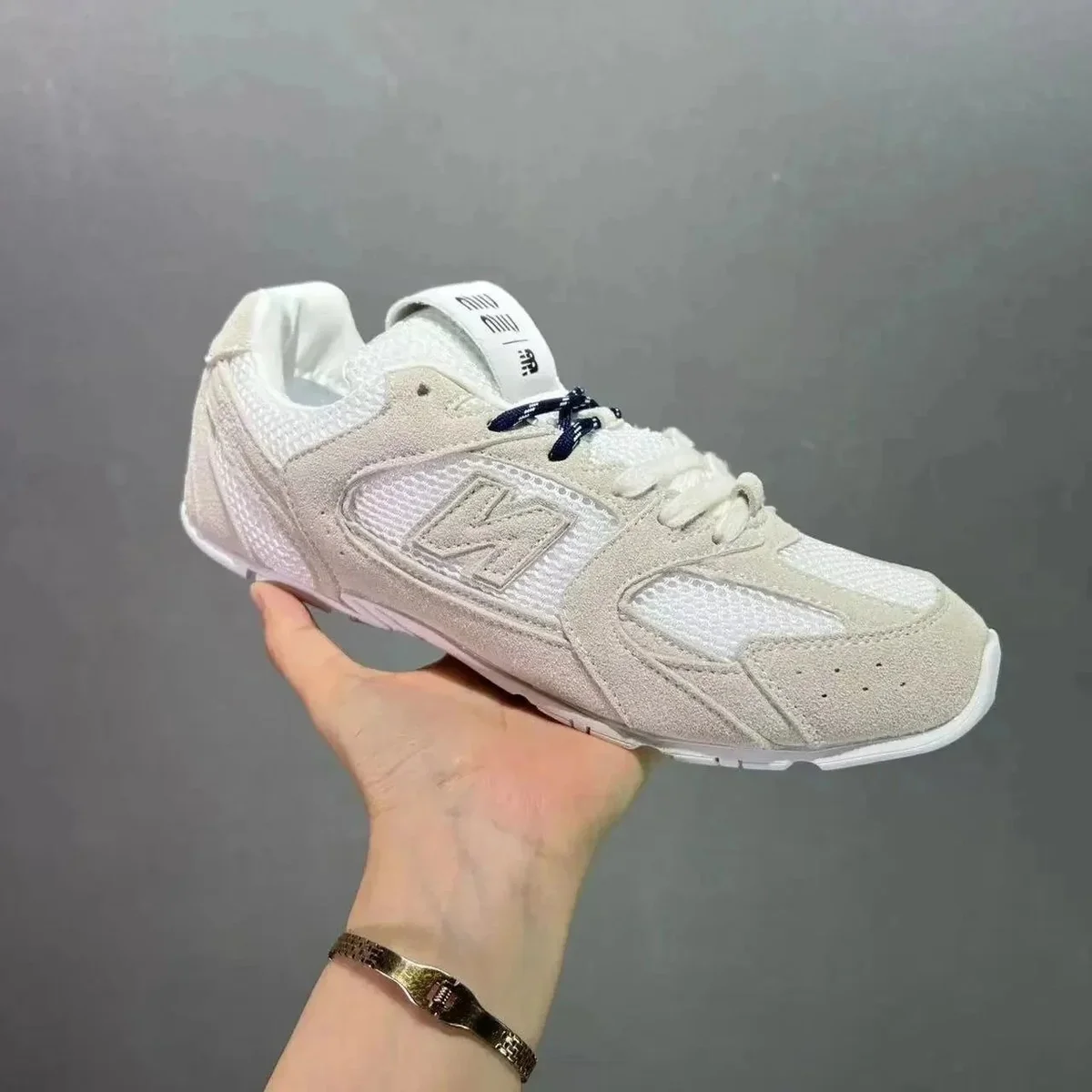 New Balance New Balance 574 Beige & White Sneakers Beige - 1