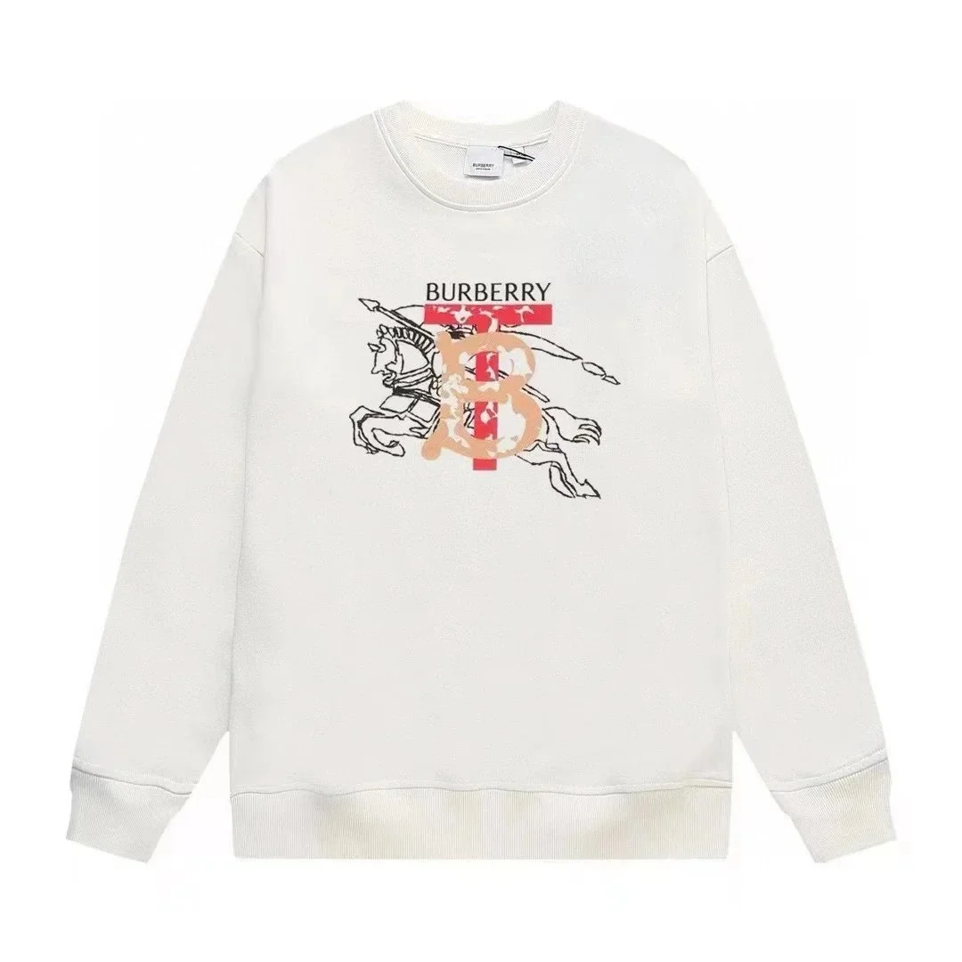 Burberry Burberry White Knight Graphic Sweatshirt White - 1
