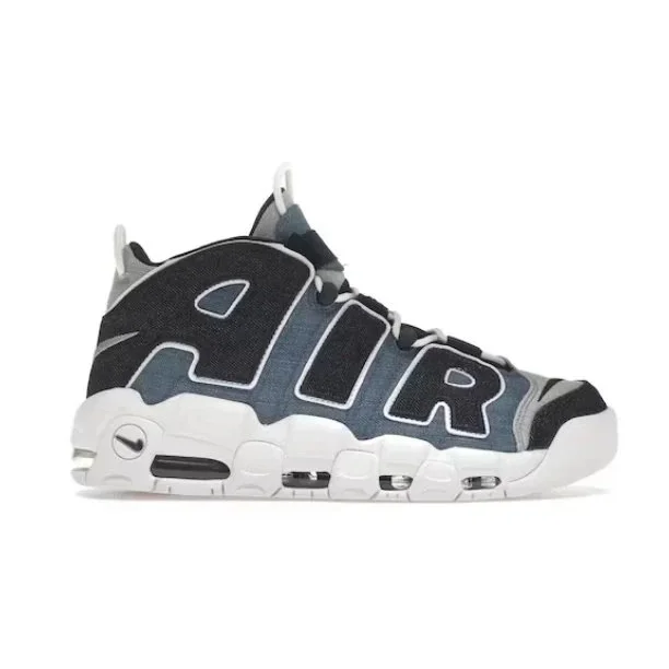 Nike Nike Air More Uptempo Triple Black Sneakers Black - 1