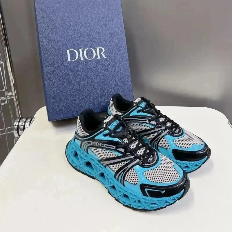 Dior Dior Sauvage Blue & White Sneakers Blue - 1