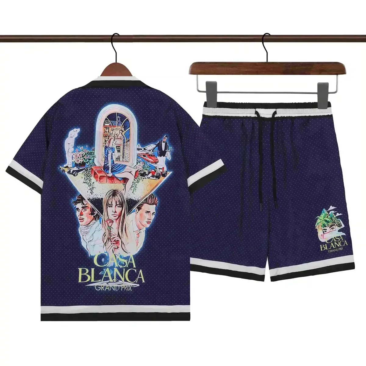 Other Casa Blanca Grand Prix Co-ord Set Navy Blue Navy - 1