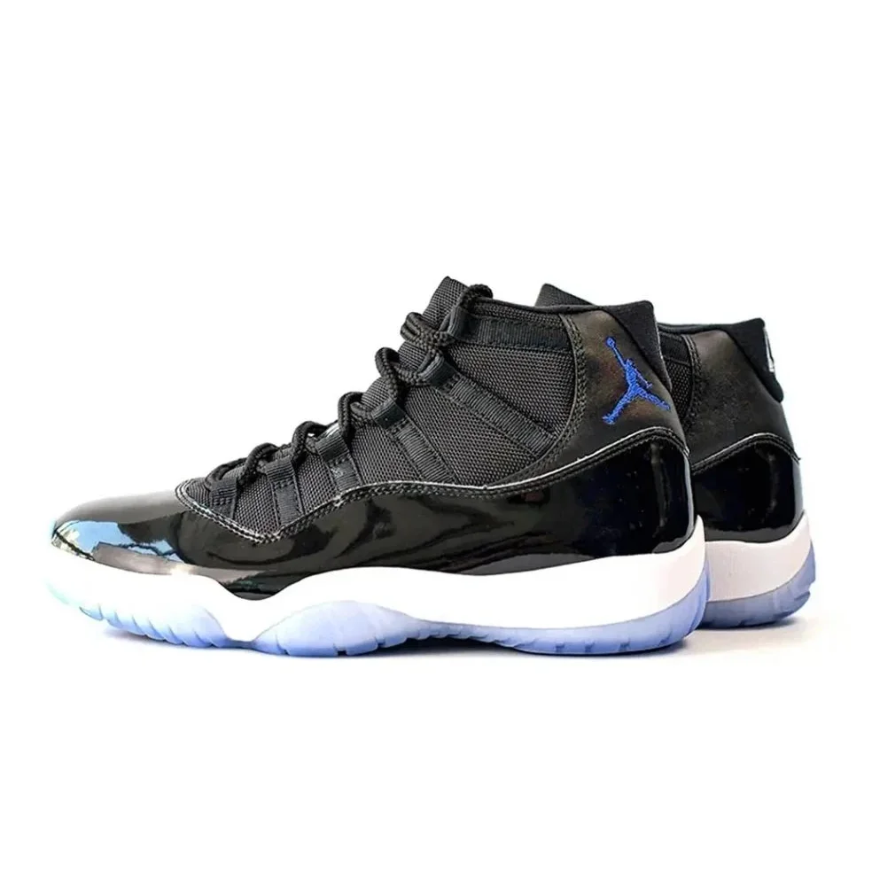 Jordan Nike Air Jordan 11 Black/Blue Sneakers Black - 1