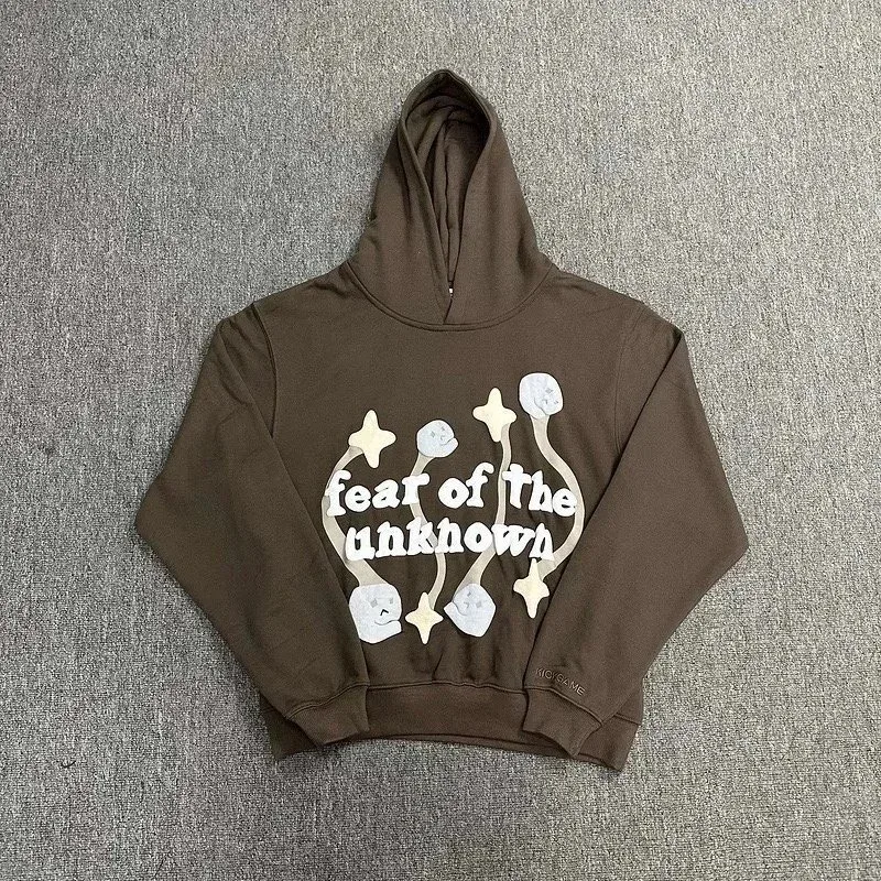 Fear of God Fear of God Fear of the Unknown Hoodie Brown Brown - 1