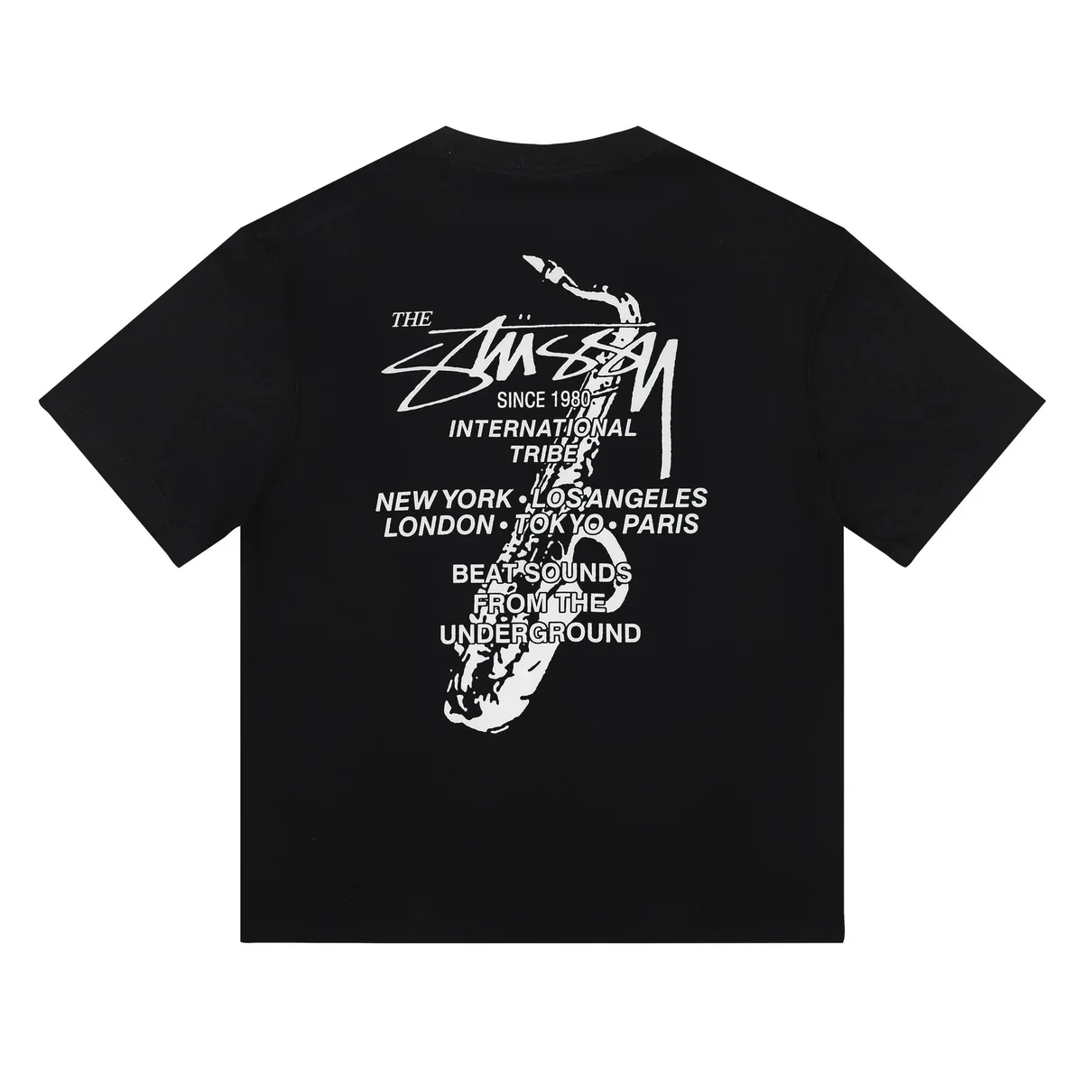 Stussy Stussy International Tribe Black T-Shirt Black - 1