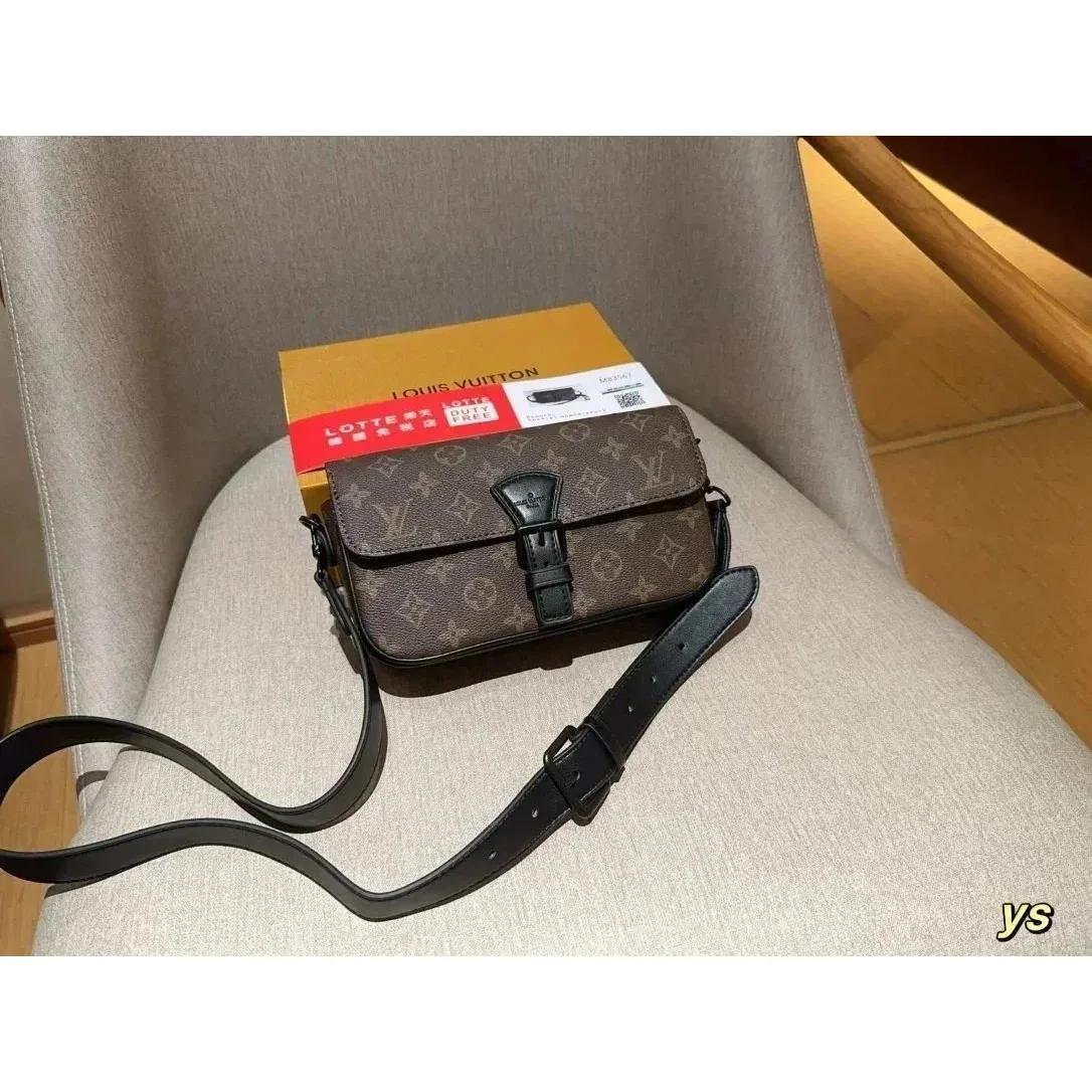 Louis Vuitton Louis Vuitton Neverfull Monogram Crossbody Bag Brown
