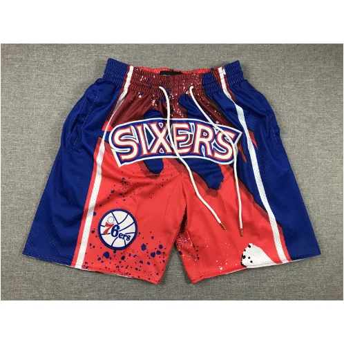 Other Sixers Basketball Shorts Red/Blue Red - 1