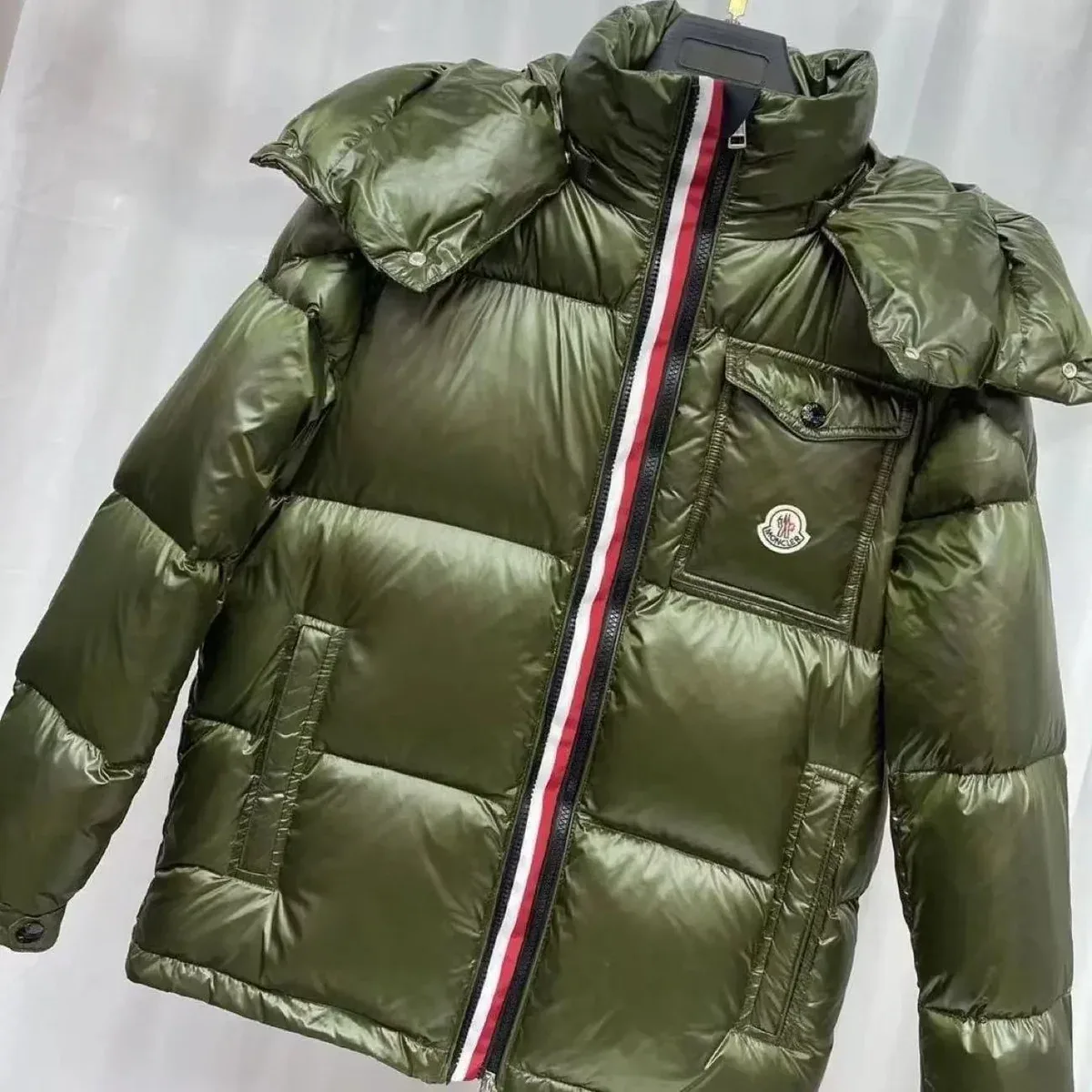 Moncler Olive Green Puffer Jacket catalog image