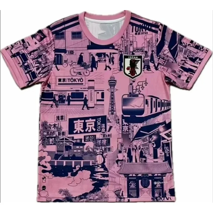Other Pink Tokyo Cityscape T-Shirt Pink - 1