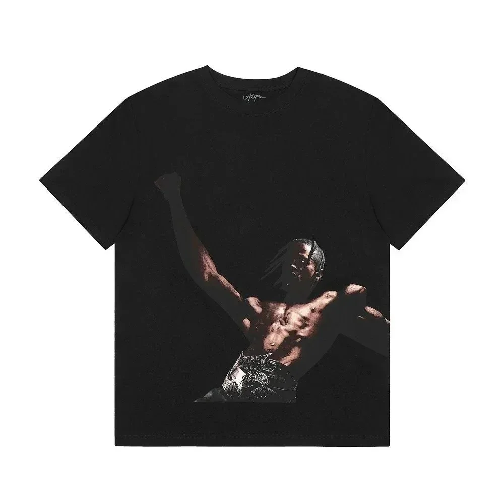 Other Black Graphic T-Shirt with Box Logo Print Black - 1