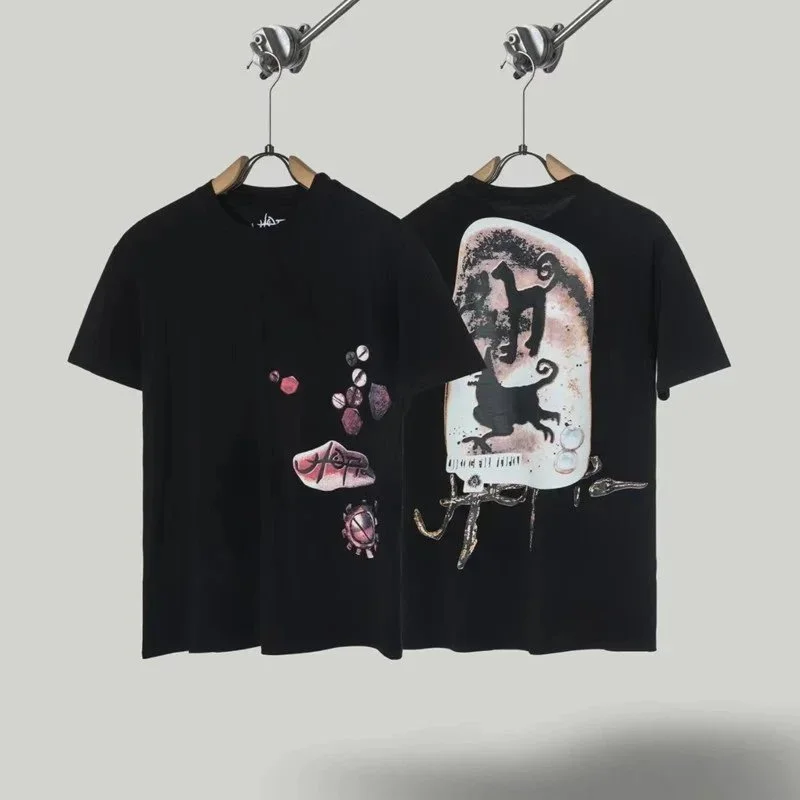 Other Black Graphic T-Shirt Unisex Black - 1