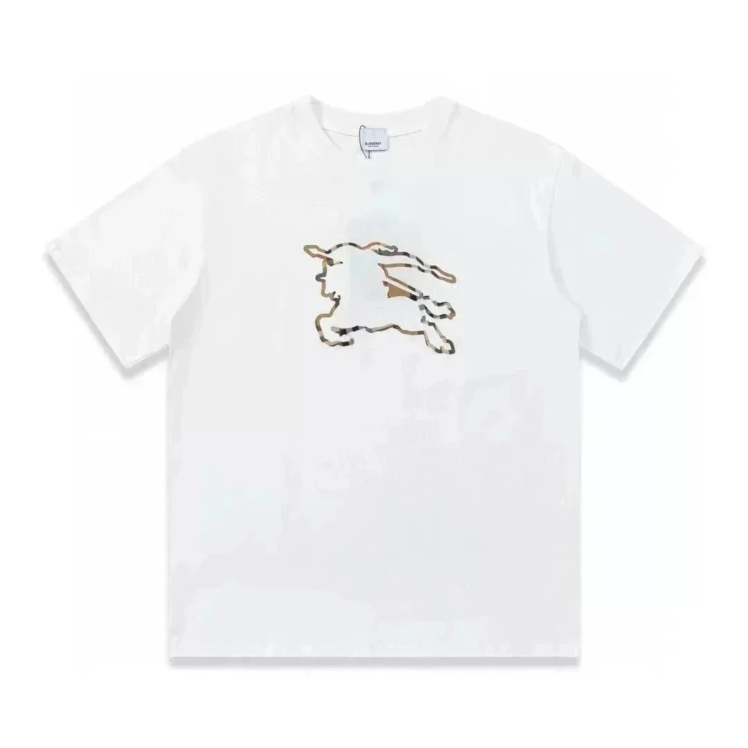 Burberry Burberry White Horse Logo T-Shirt White - 1