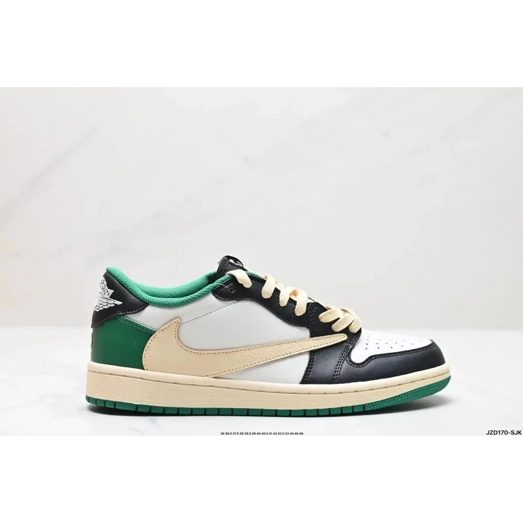 Jordan Nike Air Jordan 1 Low 'Barely Green' Sneakers Green - 1