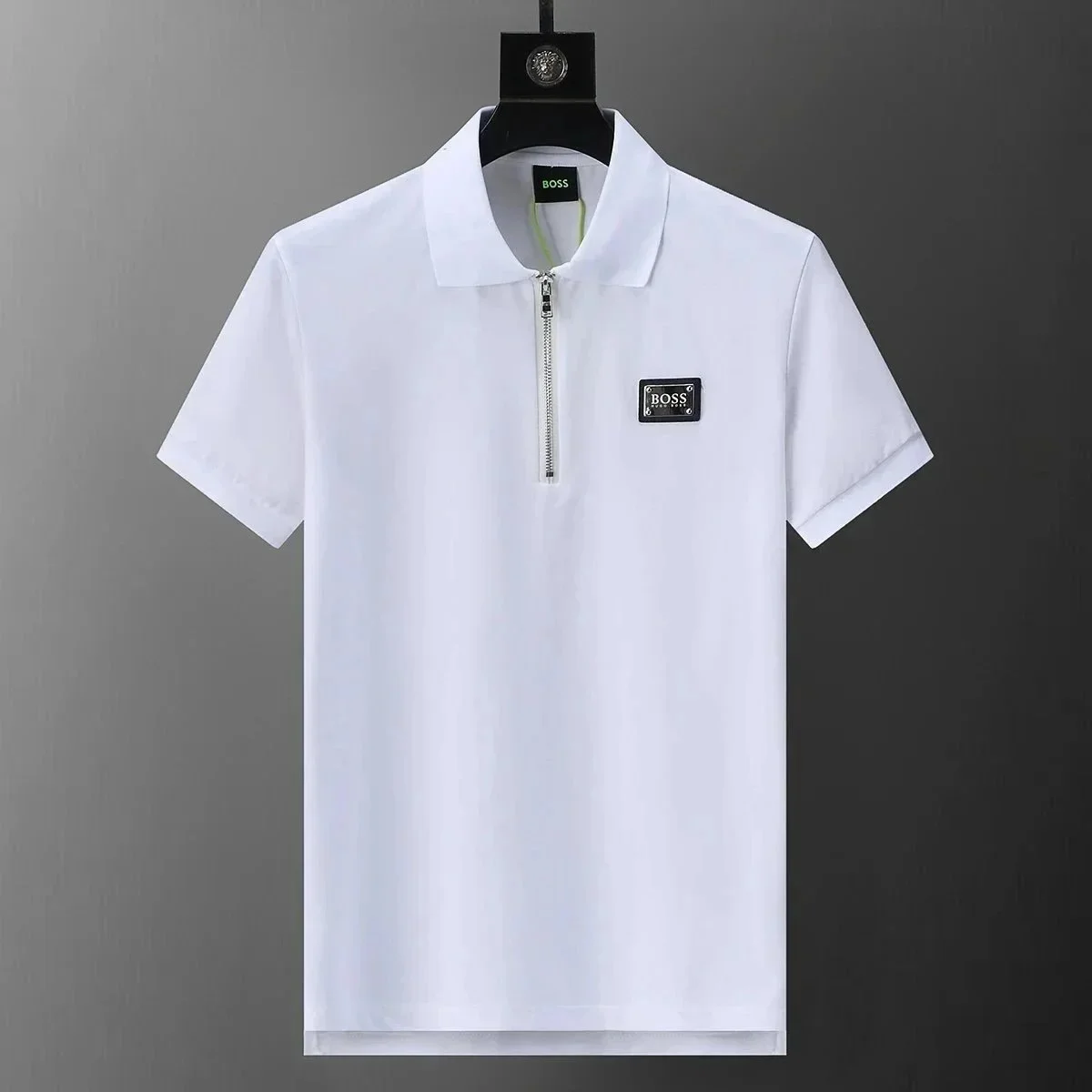 Hugo Boss Hugo Boss White Zip Polo Shirt White - 1