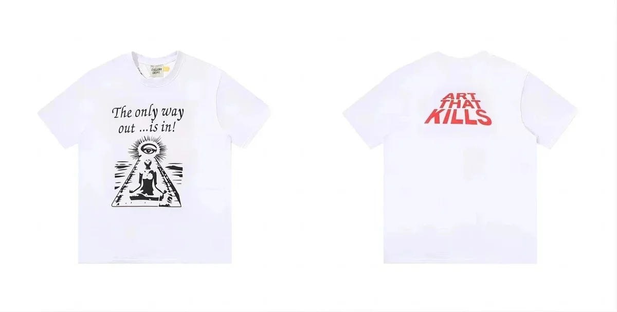 Gallery Dept. Gallery Dept. Art That Kills White T-Shirt White - 1