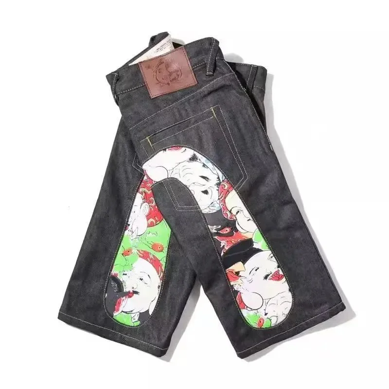 A Bathing Ape A Bathing Ape BAPE STA Denim Shorts Navy - 1