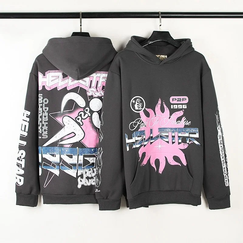 Hellstar Studios Graphic Hoodie Black Pink Sweatshirt — Oopbuy Spreadsheet find