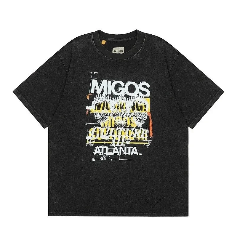 Gallery Dept. Gallery Dept. Migos Culture Atlanta Black T-Shirt Black - 1