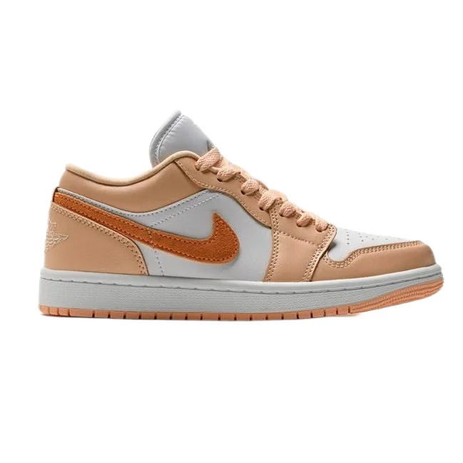 Jordan Nike Air Jordan 1 Low 'Light Smoke Grey' Sneakers Beige - 1
