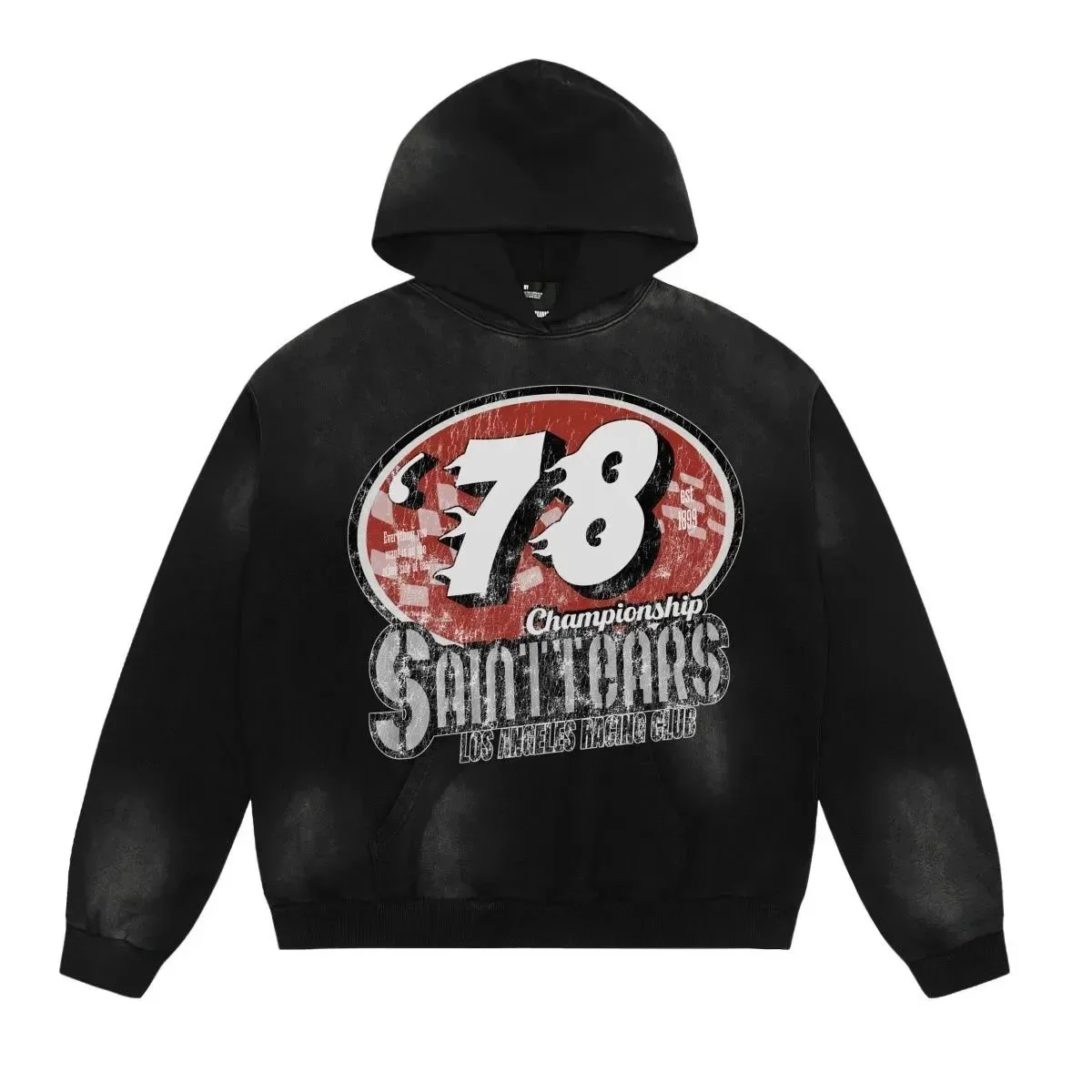 Other Black '78 Championship Saintears Hoodie Black - 1