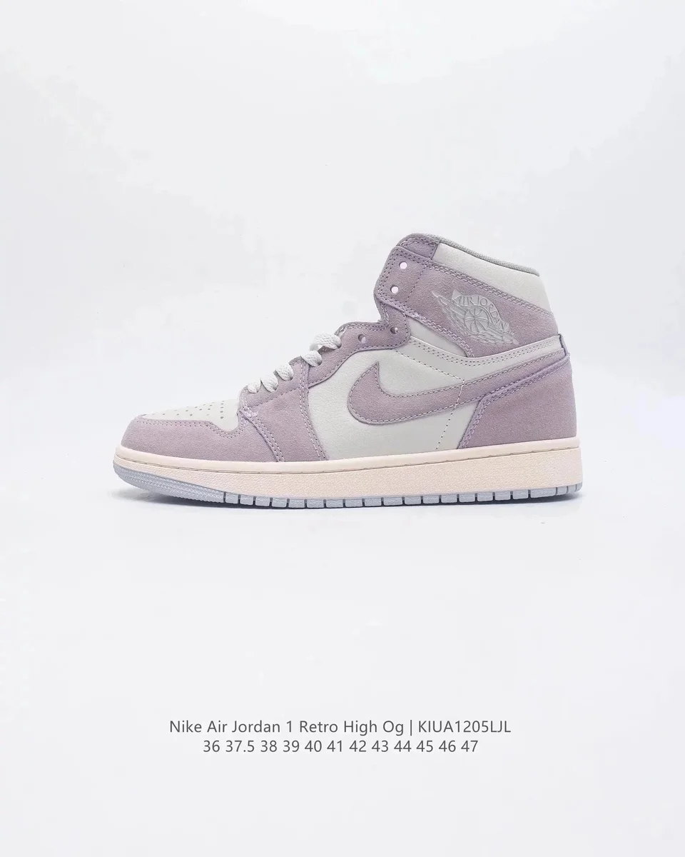 Jordan Nike Air Jordan 1 Retro High Og Triple Light Smoke Grey Grey - 1