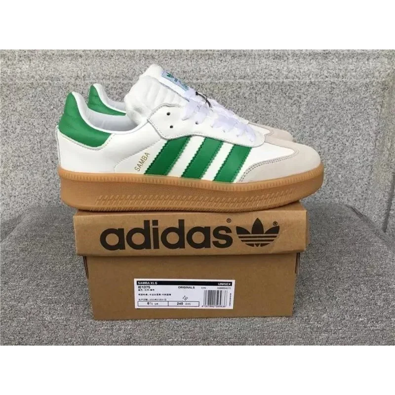 Adidas Adidas Samba White Green Sneakers White - 1
