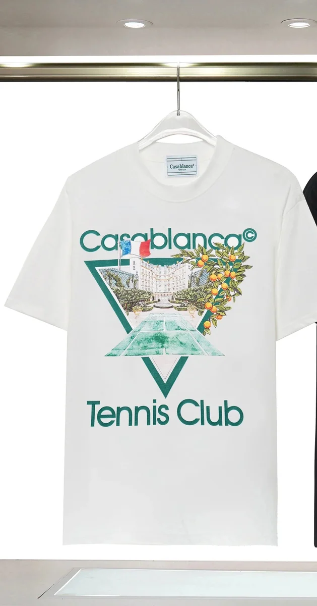 Casablanca Casablanca Tennis Club White T-Shirt White - 1
